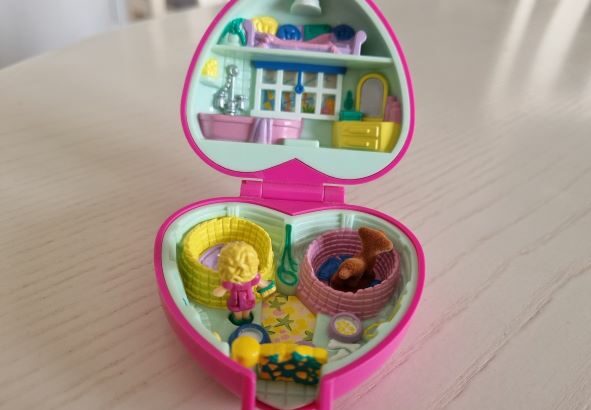 Polly pocket bluebird Vintage Kozy Kitties