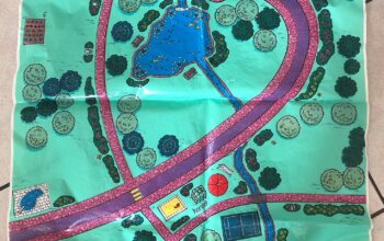 Tapis Polly Pocket Village